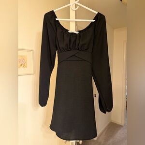 NWT, but tags aren’t attached!  Altar’d State black cocktail dress.